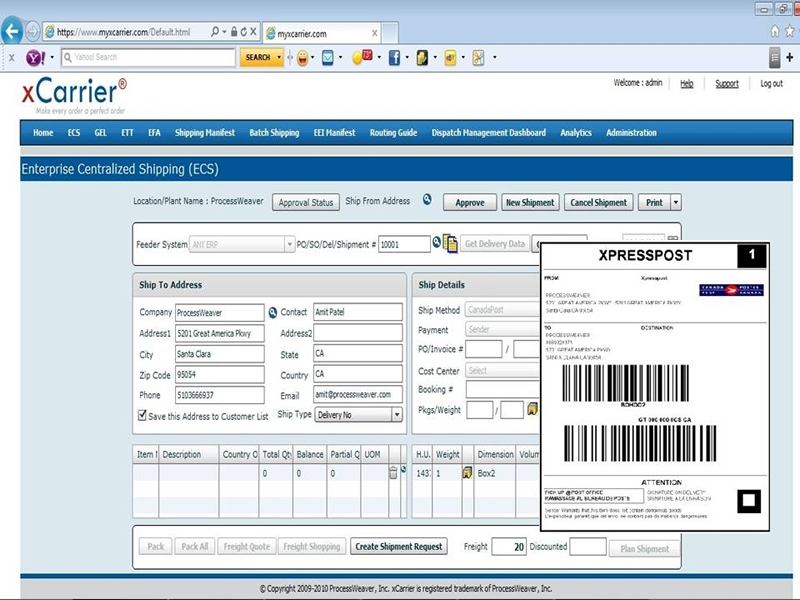 ProcessWeaver Modal 1