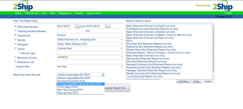 2Ship Solutions Inc Modal 2